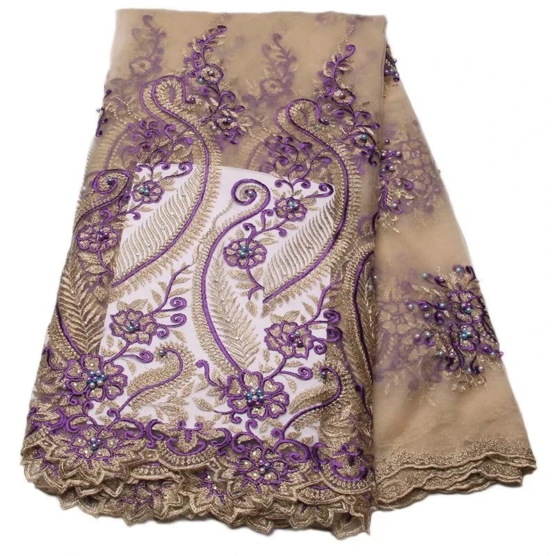 Best продажи африканских Кружево Ткань в нигерийском стиле французского фатина 2018