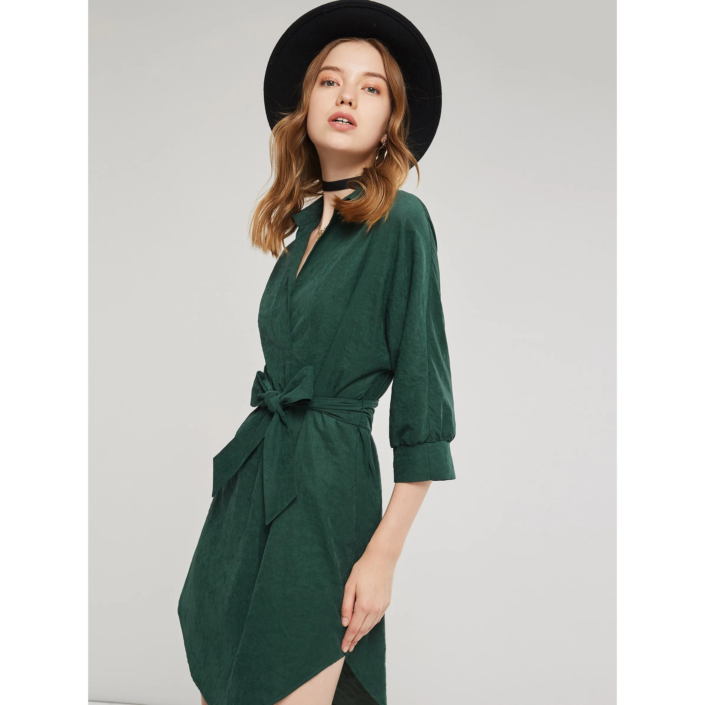 Для женщин Мини платья Boho Элегантный Алина простой Асимметричная кружево до