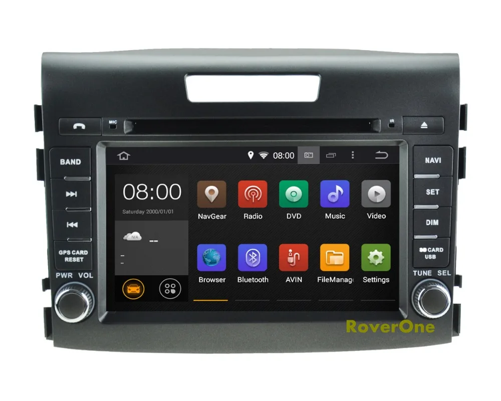 Для Honda для CRV CR V 2012 + четырехъядерный Android 8 1 Авторадио автомобильный dvd плеер