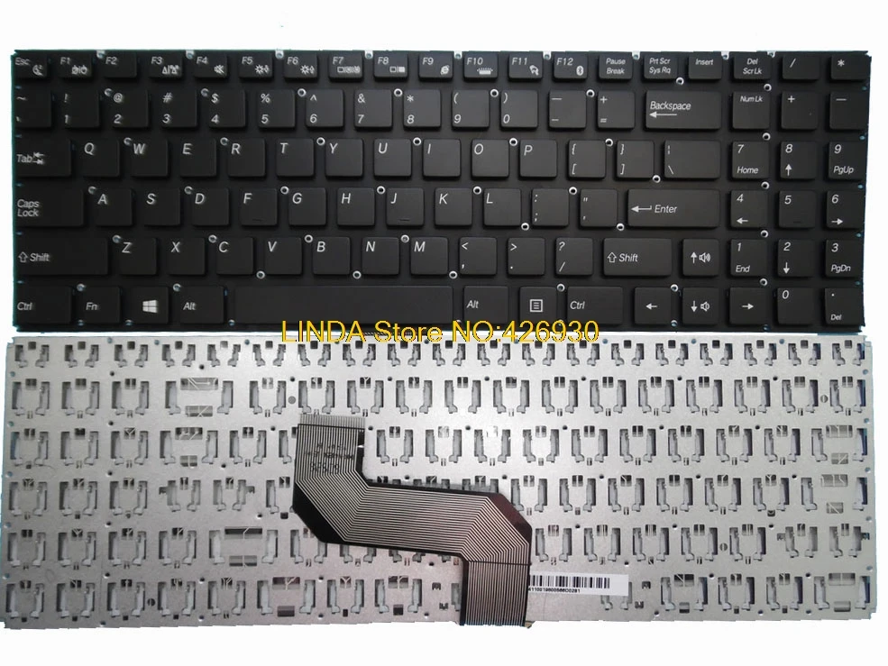 Клавиатура для ноутбука VOYO I7 Youth I5 Vbook V3 (6-ядерный i5) (7-ядерный V3(CoRE i7) A1 PLUS 4G WinPad Plus US