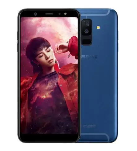 Samsung Galaxy A9 A6058 мобильный телефон 4 Гб ОЗУ 64 ПЗУ Android 8 0 двойная задняя камера