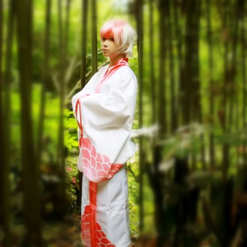 Free shipping Hoozuki no Reitetsu Anime Cosplay Cartoon Cos Halloween Costume top+pants+belt | Тематическая одежда и