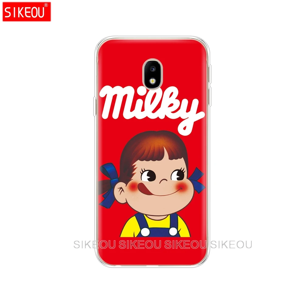 Силиконовый чехол для телефона Samsung Galaxy J3 J5 J7 2017 года J330 J530 J730 PRO j2 2018 Peko Milky girl |