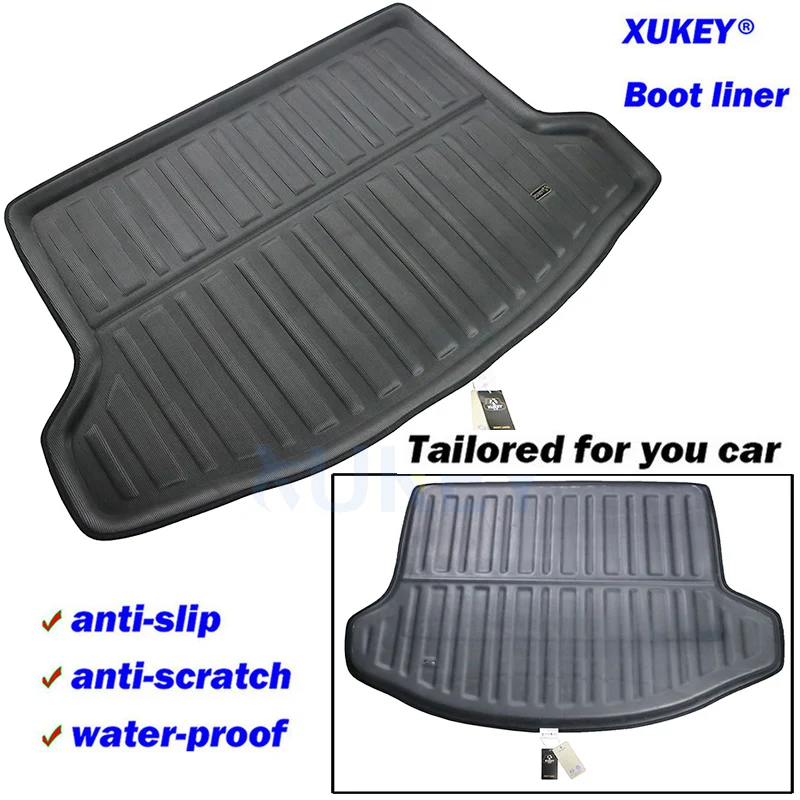 For Subaru XV Crosstrek Impreza Hatchback 2012-2017 Rear Boot Liner Trunk Cargo Mat Tray Floor Carpet 2013 2014 2015 2016 |