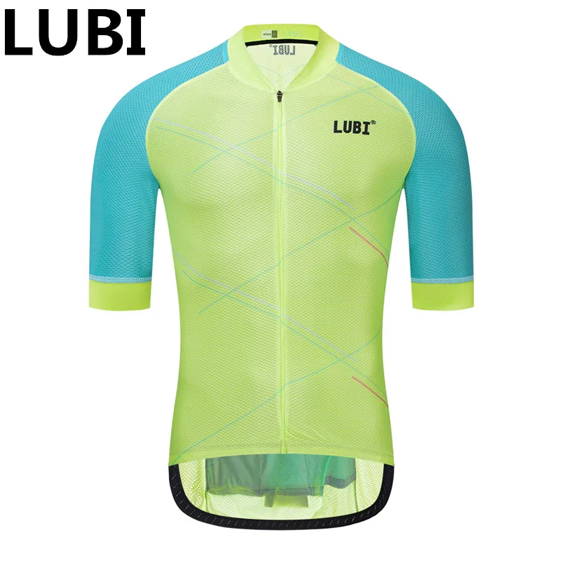 LUBI летние шорты рукавом Pro Vélo горный велосипедный костюм, трико Ropa Ciclismo Одежда для велогонок трикотажные - Цвет: only jersey