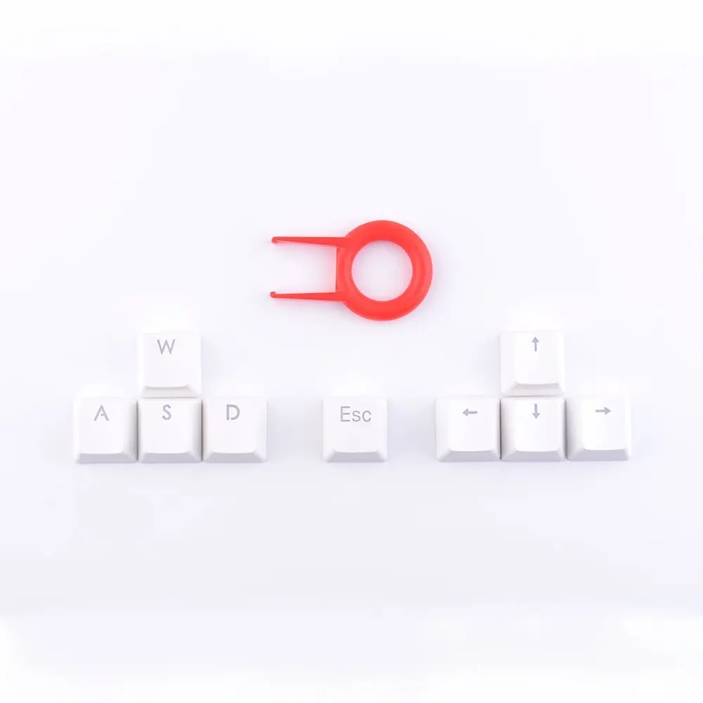 PBT с подсветкой клавиша крышка s WASD/ESC/направление Cherry MX клавиша крышка s с клавишей крышка съемник для MX переключатели с подсветкой Механическая игровая клавиатура