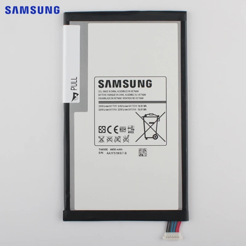 Samsung сменный аккумулятор T4450E для samsung GALAXY Tab 3 8,0 T310 T311 T315 встроенный аккумулятор планшета 4450 мАч