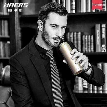 Haers фирменная бутылка 500 мл высококачественный портативный термос из нержавеющей