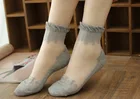 Летние удобные женские носки из хлопка и бамбукового волокна, женские невидимые женские носки до щиколотки, 1 пара = 2 шт. WS42