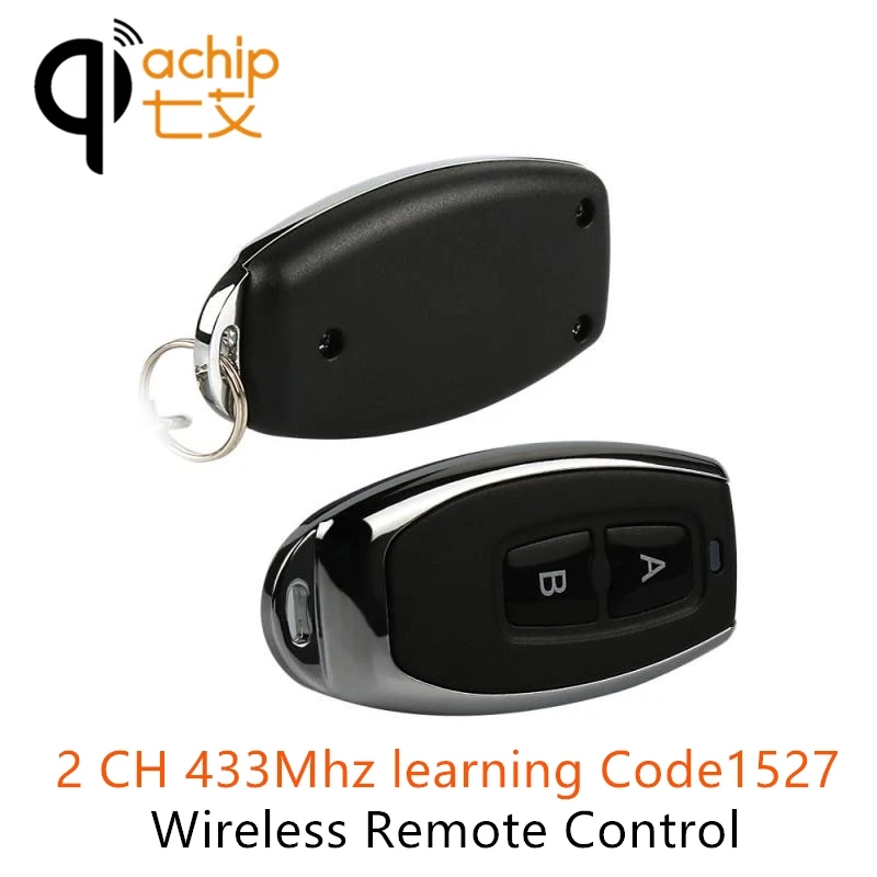 QIACHIP 2CH AC 110 V 220 433 мГц Беспроводной удаленного Управление переключатель релейный