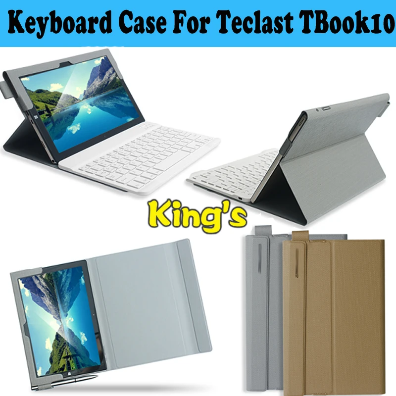 Чехол для Teclast TBook10 TBook10S 10 1 дюймов ПК чехол с Bluetooth клавиатурой на местном языке TBook