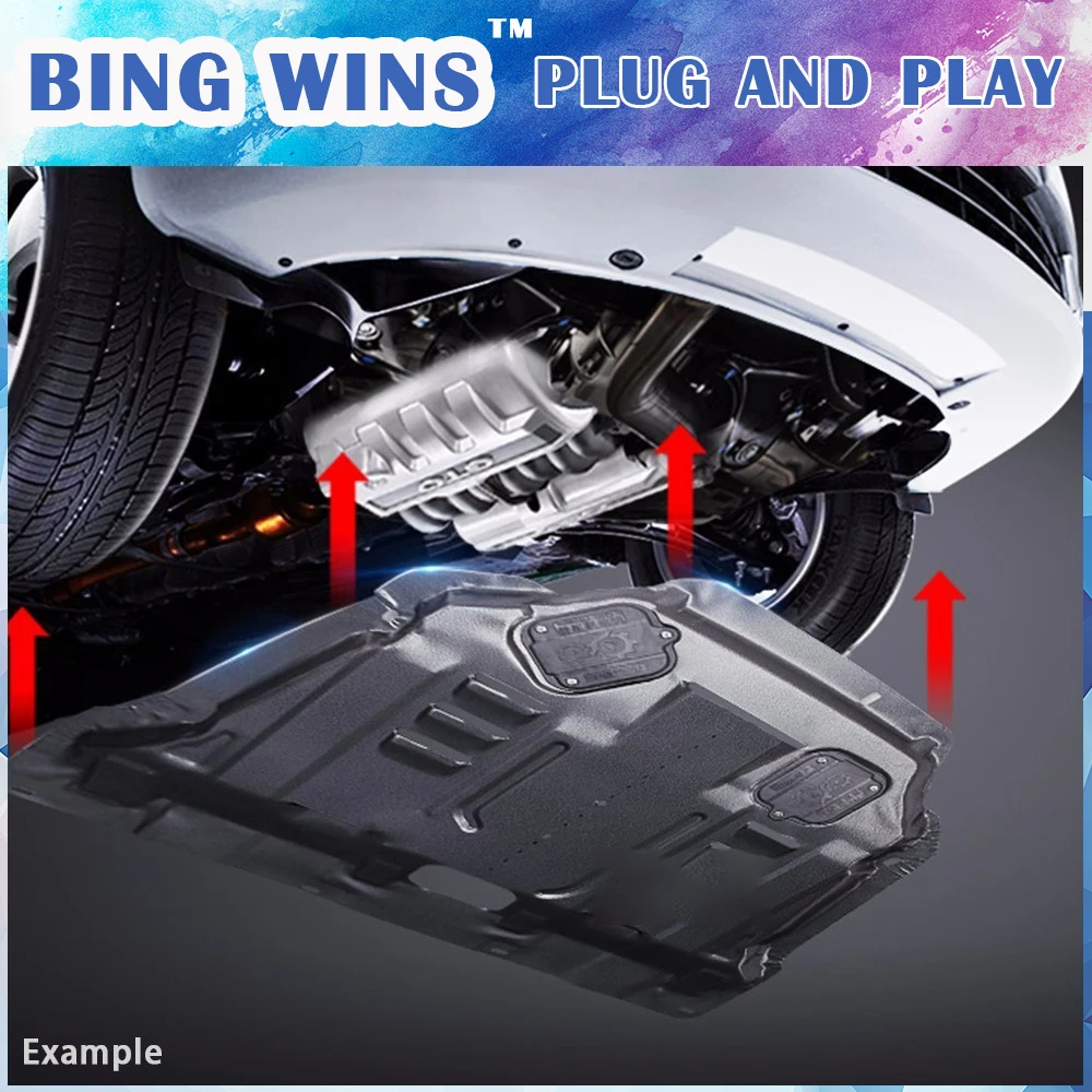 Автомобильный Стайлинг BING WINS для Hyundai IX35 пластиковая защита двигателя 2015 2016