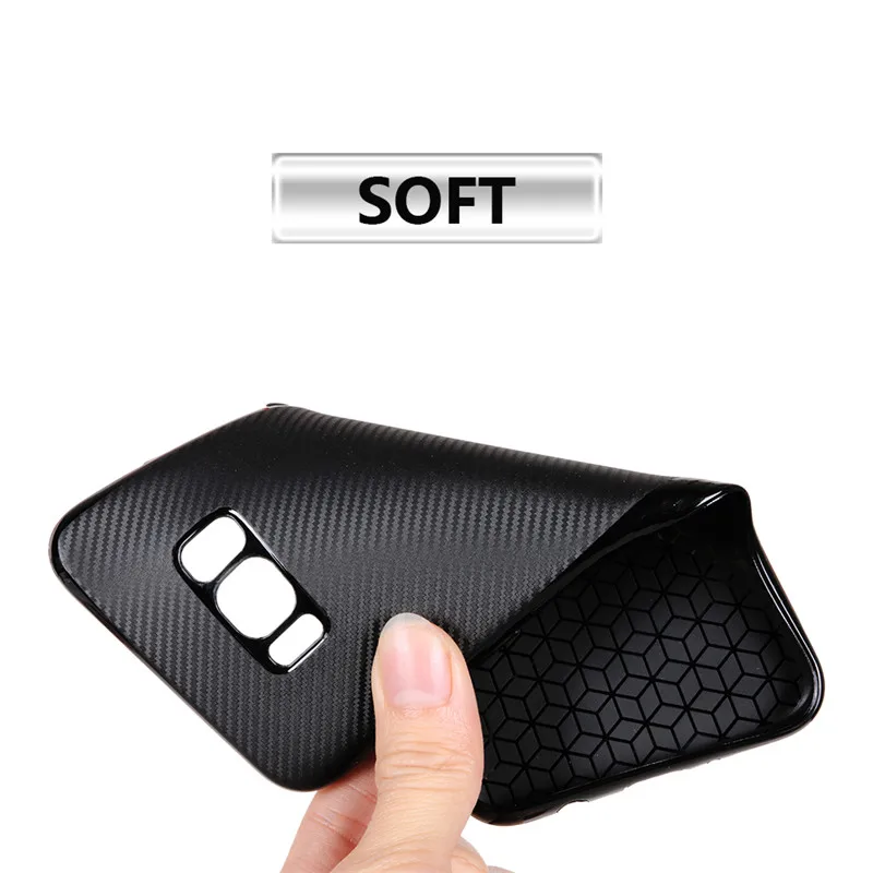 WolfRule sFor Case Samsung Galaxy S8 Cover Luxury Full Protection Soft TPU For Funda G9500 Phone Shell |