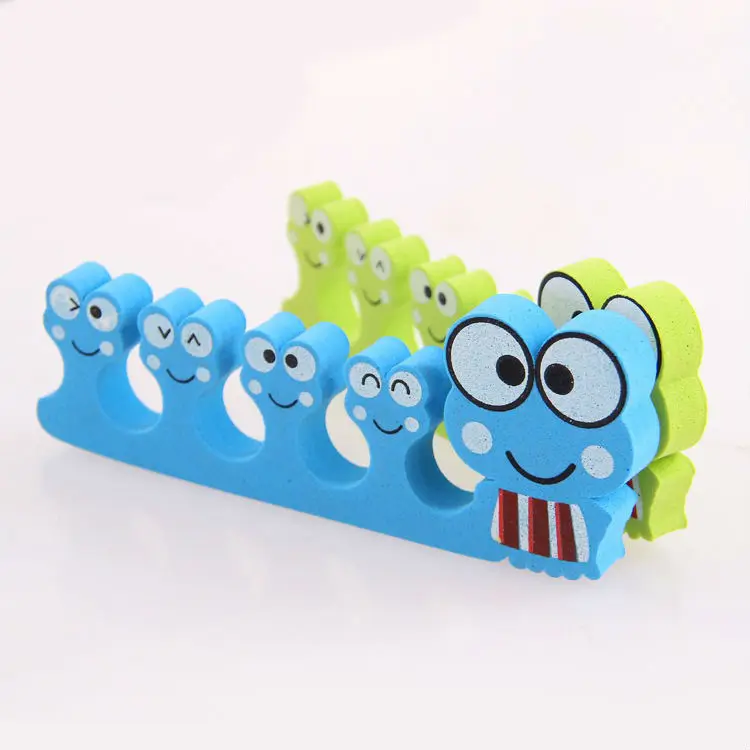 2 шт. (1 пара) Мягкий Носок/разделитель для пальцев Уход за ногами губка