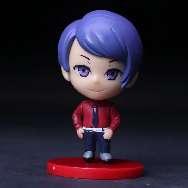 Аниме Tokyo Ghoul Ken Kaneki Kirishima Touka Шу цукияма Uta Q версия ПВХ Фигурки Коллекционная