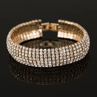 european and american jewelry queen korean version hot bracelet crystal lady bracelet bracelet wholesale