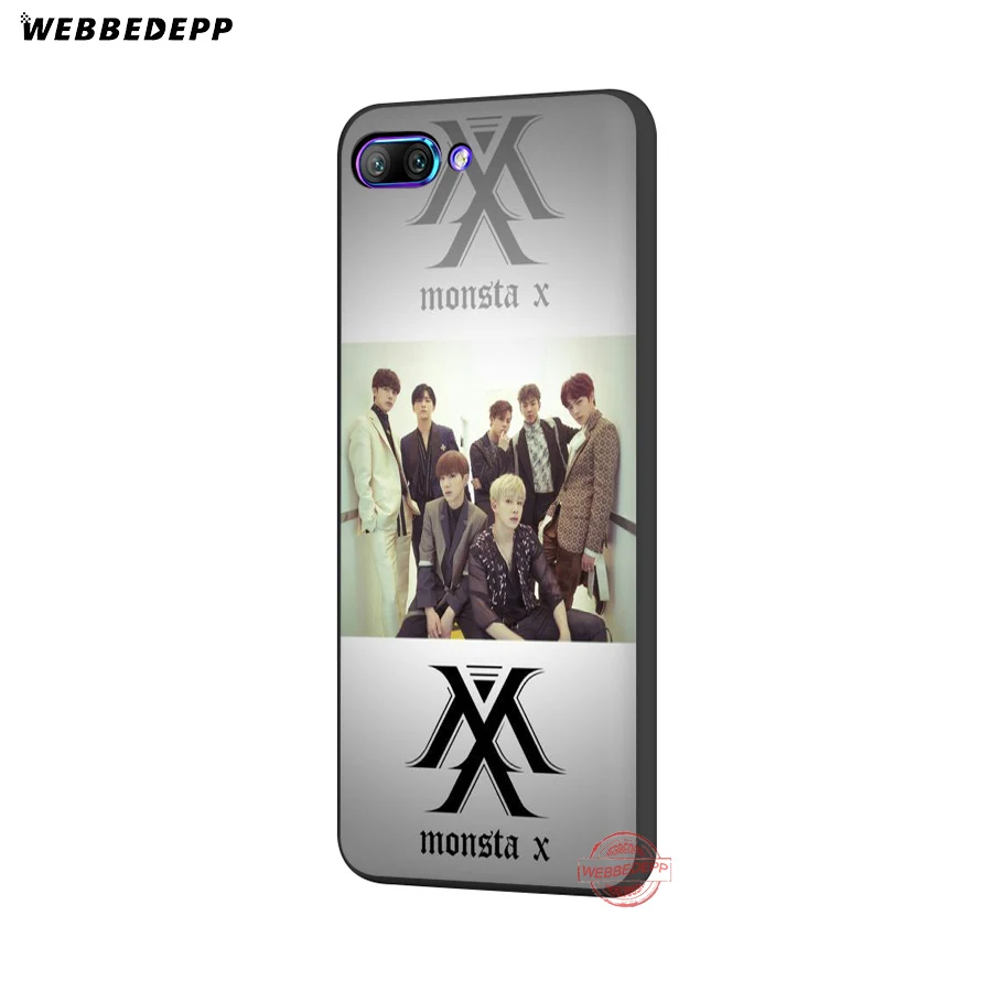 WEBBEDEPP Monsta X KPOP Boy мягкий чехол для Honor 20 10 9 9X 8 Lite 8C 8X 7X 7C 7A 3 ГБ 6A Pro View | Мобильные