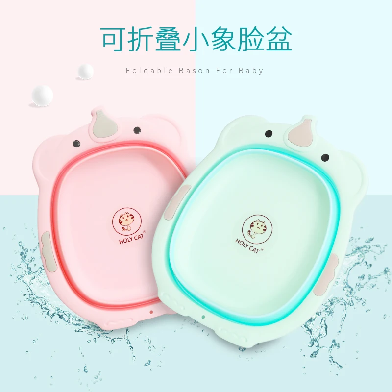 baby washbasin foldable newborn portable size PP basin 2/3 pack | Мать и ребенок