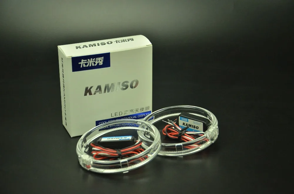Aozoom KAMISO 2 5 дюймов LED направляющий свет угол глаза белый красный и синий цвет
