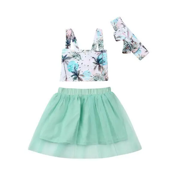 Одежда для маленьких девочек топ с цветочным принтом шорты платье летняя