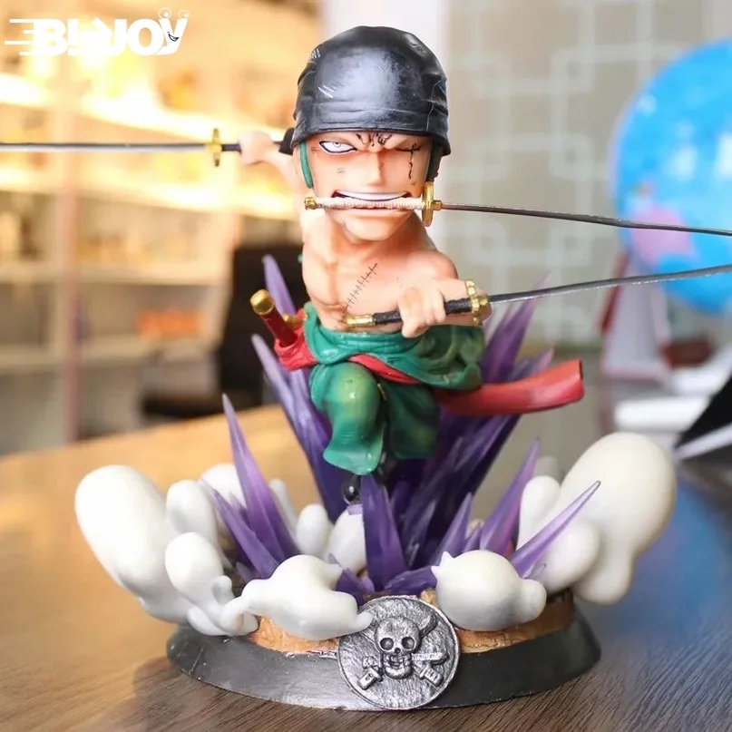 Аниме Слитная статуя Sanji Zoro Nico Robin Usopp мультяшная фигурка ПВХ модель для детей и
