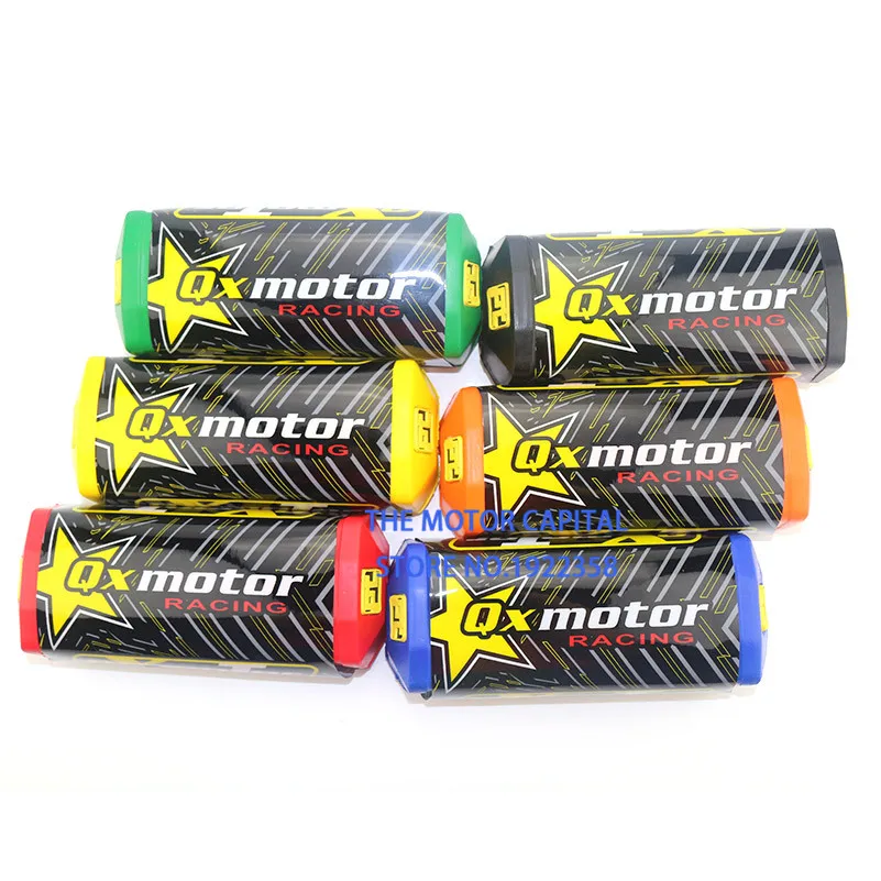 

blue Pro Handlebar Bar Pad Fat Bar Pad Chest Protector Cross Bar For CRF RMZ KTM YZF ATV Dirt Pit Bike Motocross