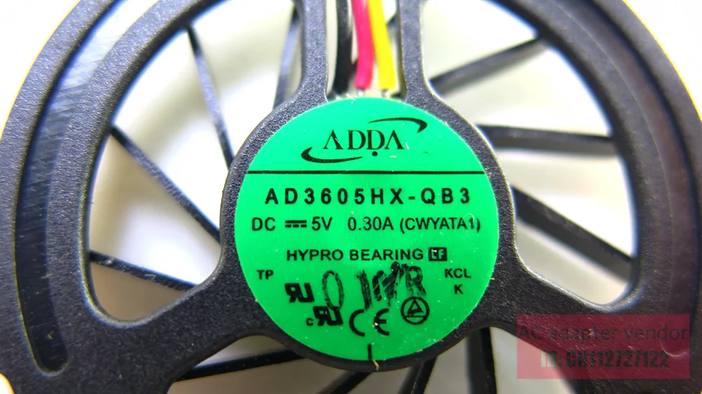

New for ADDA AD3605HX-QB3 (CWYAT) laptop fan