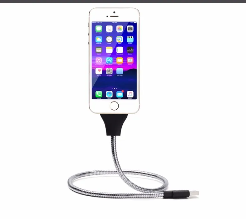 Зарядное устройство Type C micro usb для телефона автомобильная док станция гибкий
