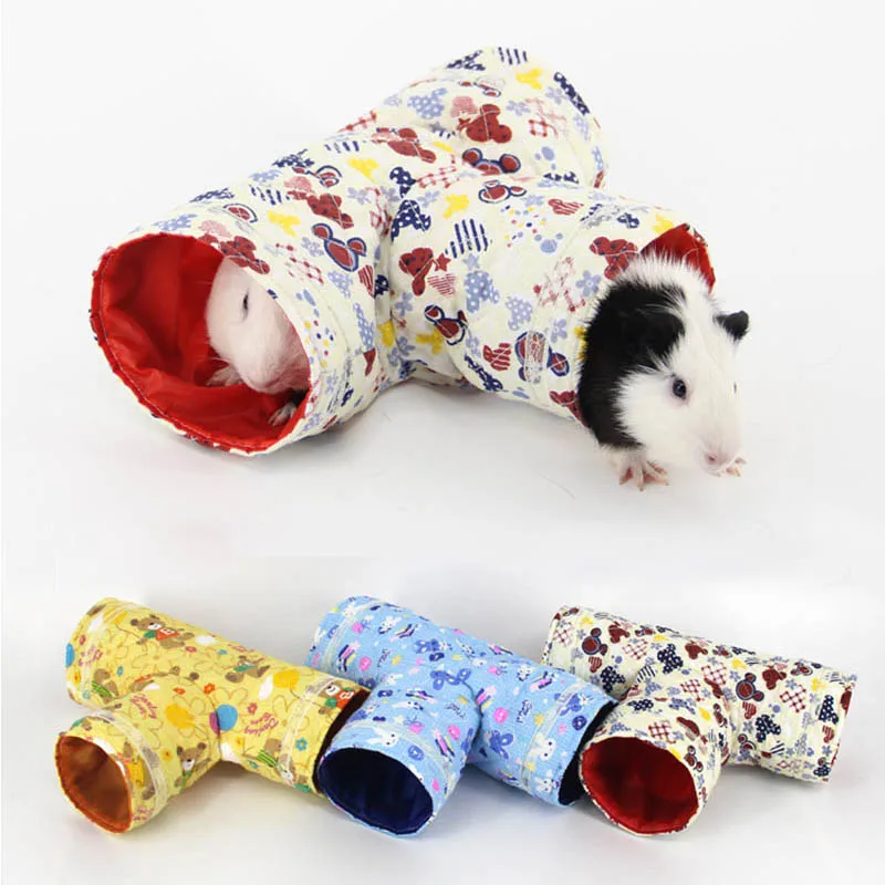 Хомяк Игрушка продукция для домашних животных маленький туннель 3 Way Pet Tubes
