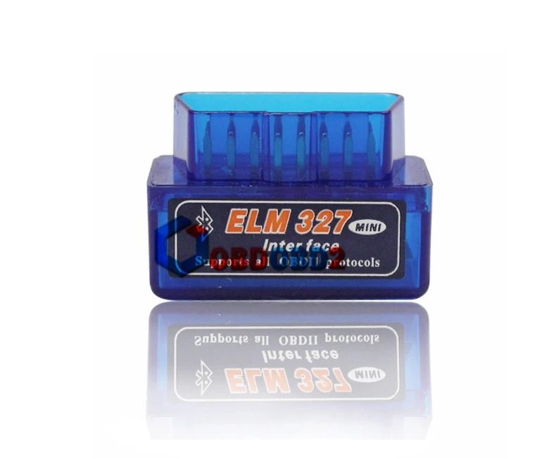 Мини ELM327 Bluetooth HW V1.5 25K80 ELM 327 OBD2 для Android Torque/PC Поддержка всех протоколов OBDII 12 языков