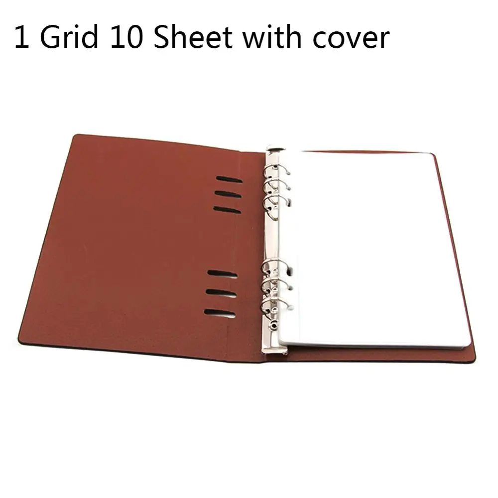 10sheets 1 Grid Режущие штампы чехол для хранения книги Органайзер внутренняя страница DIY Скрапбукинг штампы резчик Трафарет Шаблон коллекции книг - Цвет: 10sheets 1 Grid