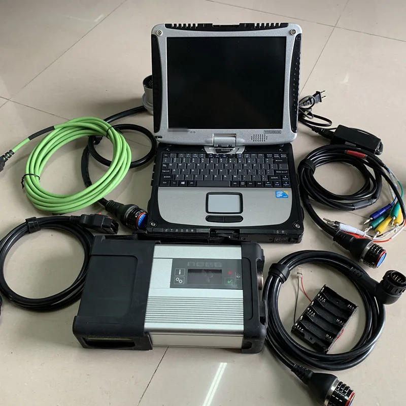 2021 Супер MB Star диагностический инструмент SD Connect C5 с ноутбуком cf 19 toughbook 4G 03 v HDD