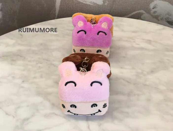 Плюшевая игрушка в виде бегемота 4 5 см цвета|dumpling plush|stuffed dolltoys for bouquets |