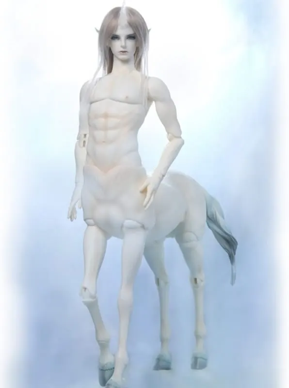 1/3 масштаб Обнаженная BJD лошадь эльф SD шарнирная кукла модельная фигурка из смолы игрушка подарок, не включает в себя одежду, обувь, парик и другие аксессуары D2294