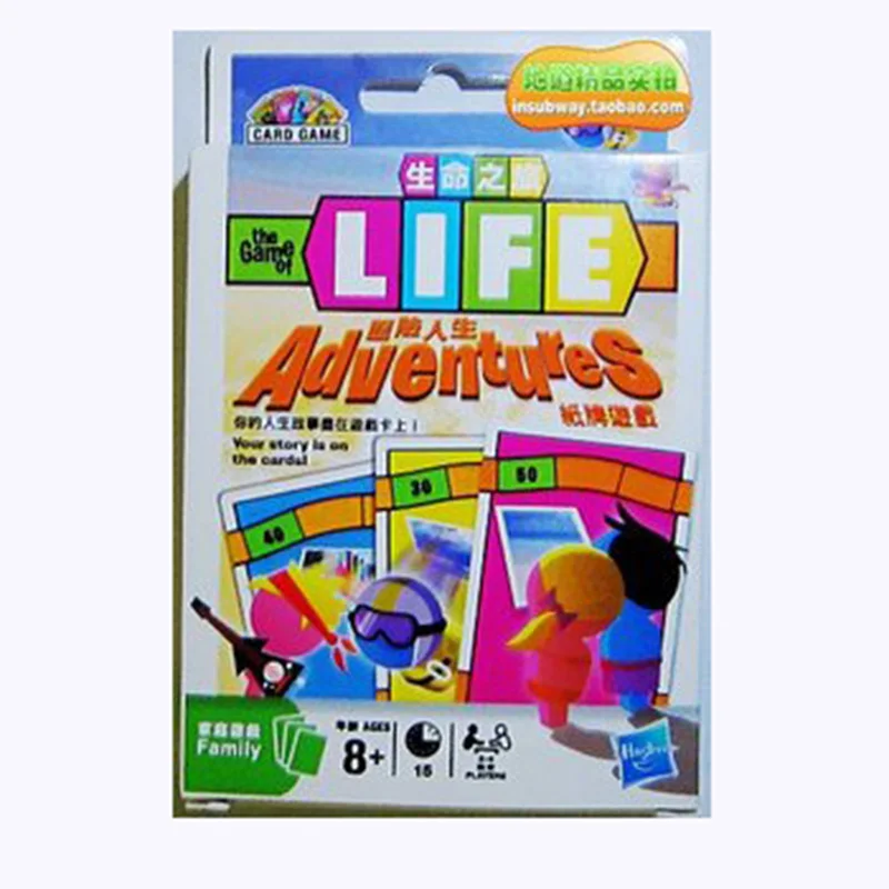 Приключения жизни смешная настольная игра семья/вечерние|Настольные игры| |