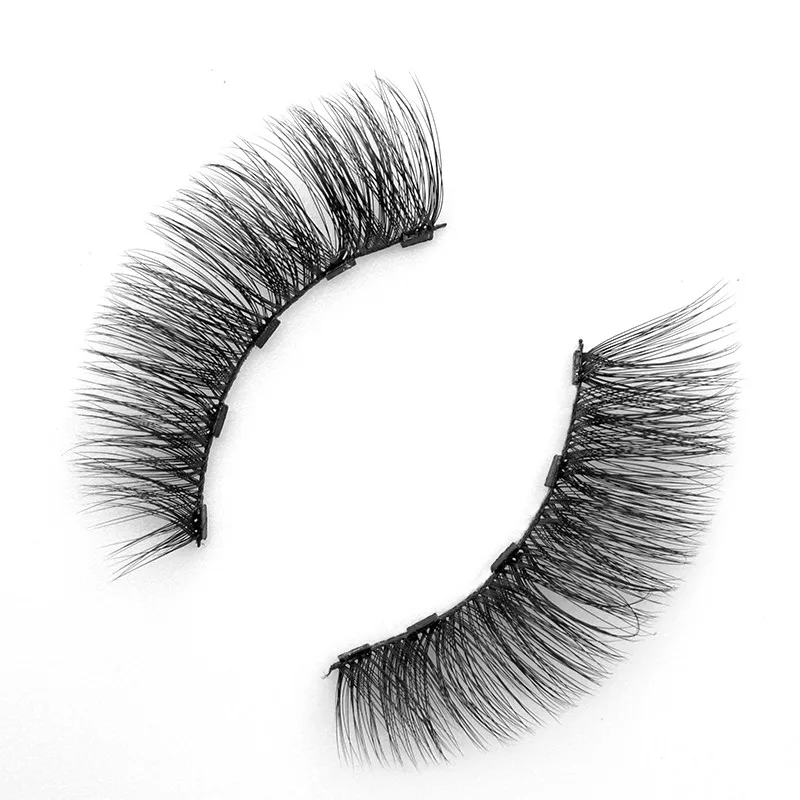 PHOERA Натуральный ультра тонкий Магнитная волокнистая щеточка для ресниц) 3D