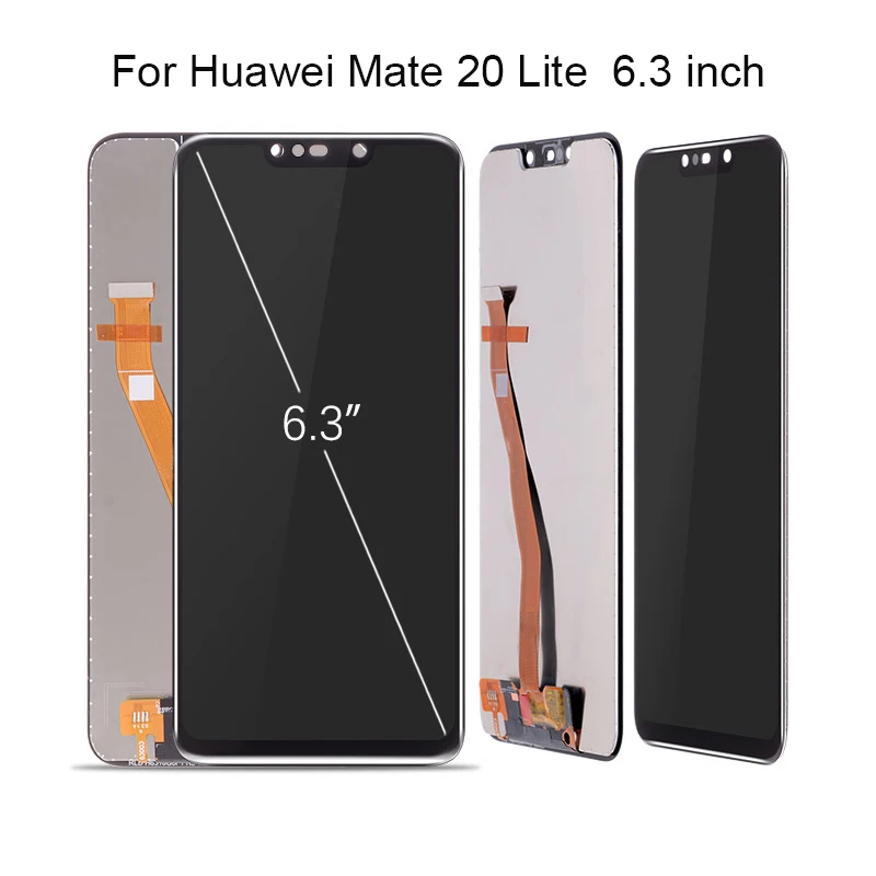 Новый ЖК-дисплей для Huawei Mate 20 Lite сменный сенсорный экран панель дигитайзера в