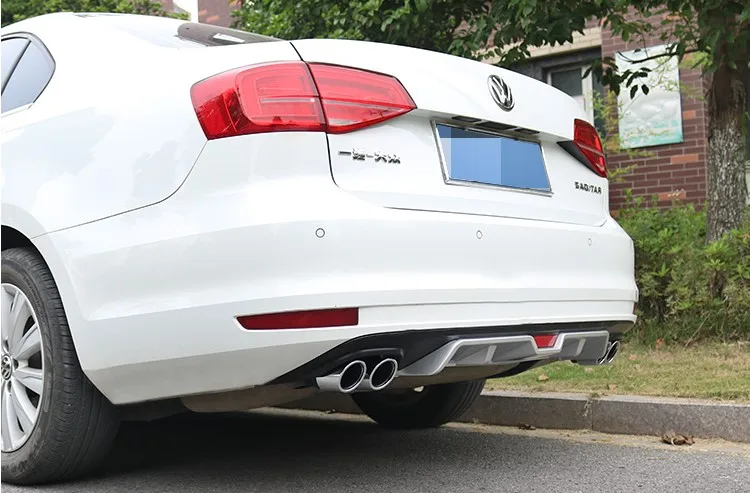 Для VW Jetta Задний Спойлер ABS задний бампер диффузор защитные бамперы для Volkswagen Jetta после хром задний спойлер