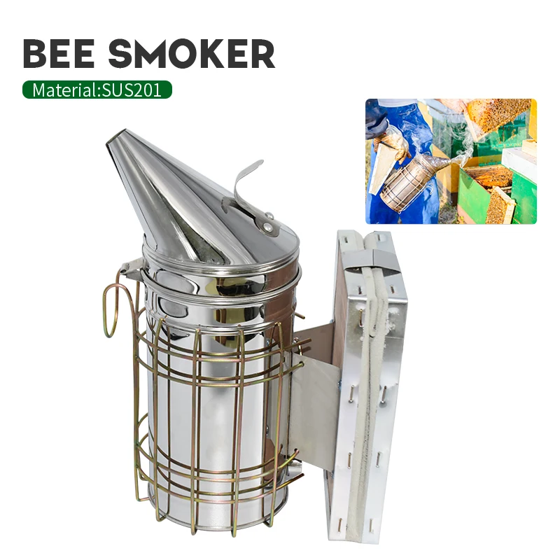 

Пчеловодческий инструмент, ручной передатчик из нержавеющей стали для распыления пчелиного дыма, оборудование для улья