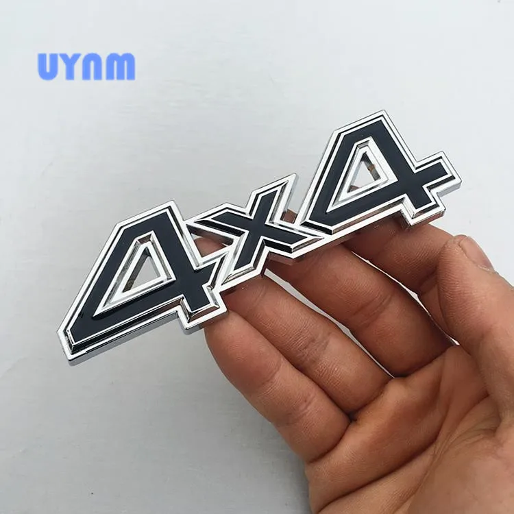 UYNM 1PCS3D металлический 4X4 внедорожник стикер автомобиля эмблема значок для Audi Honda