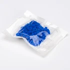 Бесплатная доставка, 100 шт., синие стерильные резиновые втулки для тату-машинки, иглы для захвата, 100 шт.лот