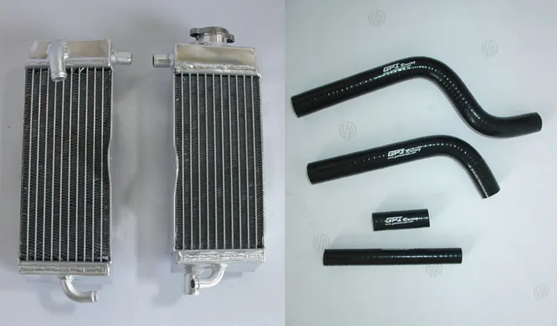 Алюминий Радиатор силиконовый шланг для YAMAHA YZ125 YZ 125 1996-2001 1996 1997 1998 1999 2000 2001