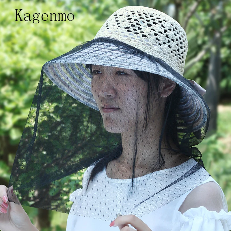 Женская летняя дышащая шляпа-ведро | Аксессуары для одежды