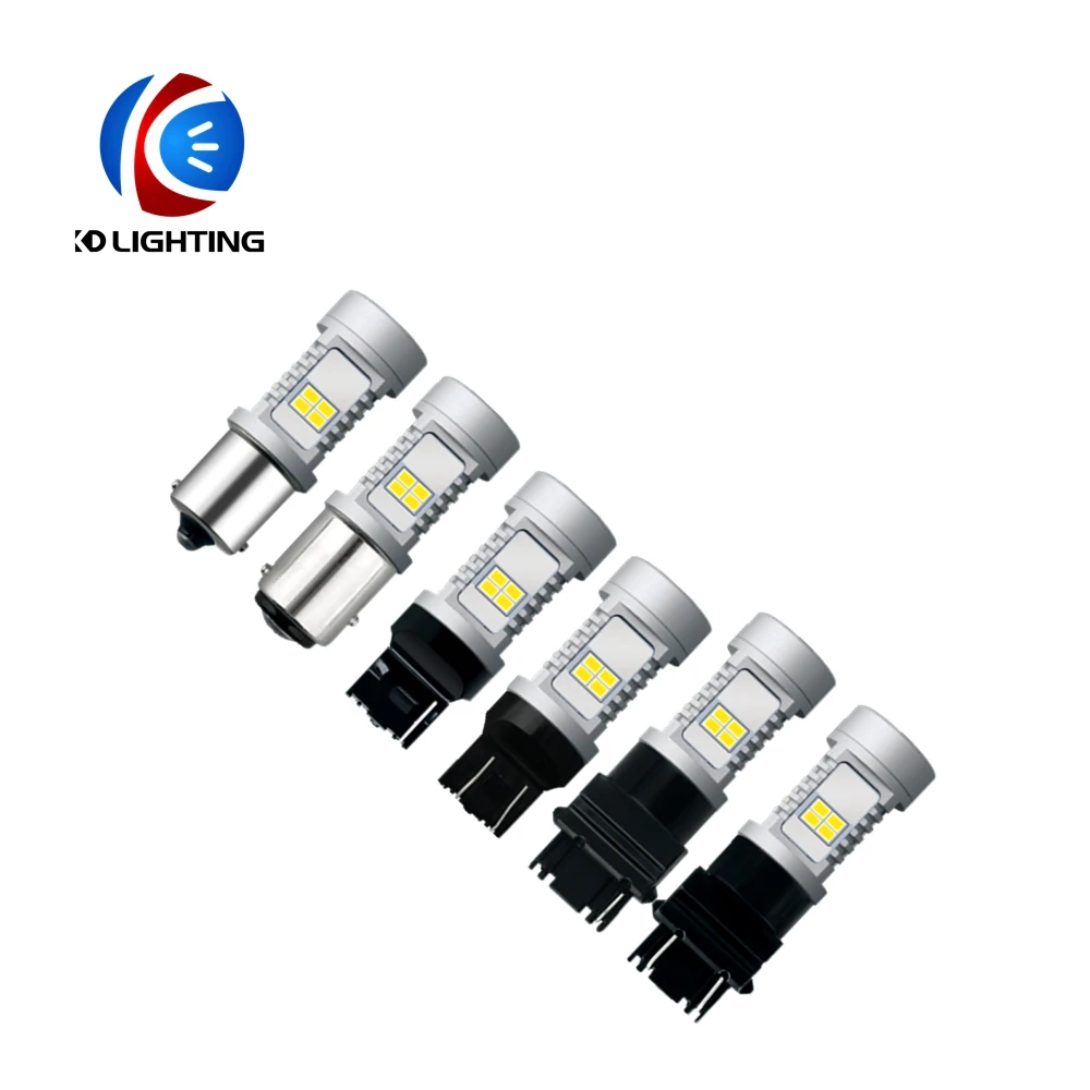 KD 2PCS/lot Fog lights S25 T20 T25 1156 BA15S LED 1157 BAY15D Car led 3020 20SMD White DC10-30V car Turn Signal | Автомобили и