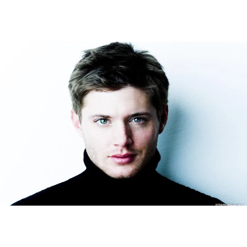Jensen Ackles сверхнатуральная ткань для телевизора искусство на заказ печать холсте