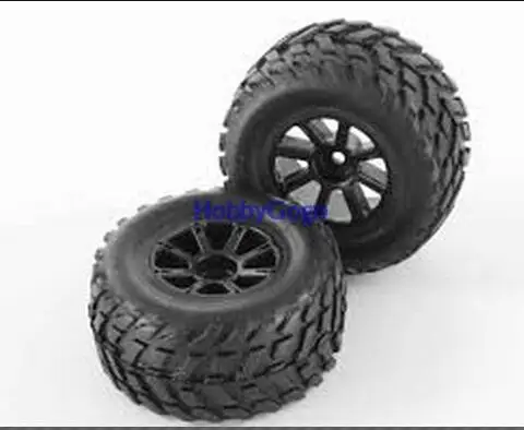 Запчасти для HSP 58072 колеса в комплекте 2 шт. 1/18 RC багги Monster Truck 94807 | Игрушки и хобби
