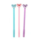 Ручки гелевые розовые, 0,5 мм, 1 шт., гелевая ручка в стиле мультфильма г.