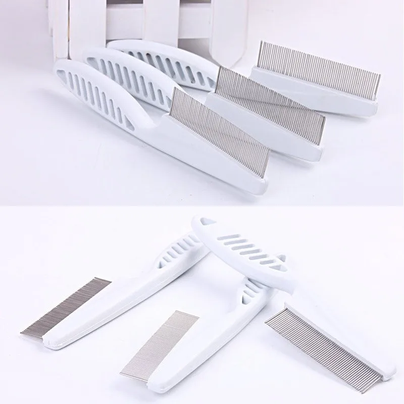 1 шт. собака расческа для волос Нержавеющая сталь Pin шерсти домашних животных