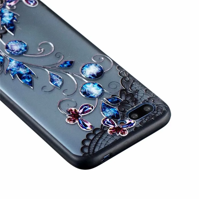 Кружевной Цветочный чехол для телефона huawei P20 Lite Pro P Smart Honor 9 mate 10 Lite Pro Enjoy 7s 8 Y7 Prime Мягкий силиконовый чехол