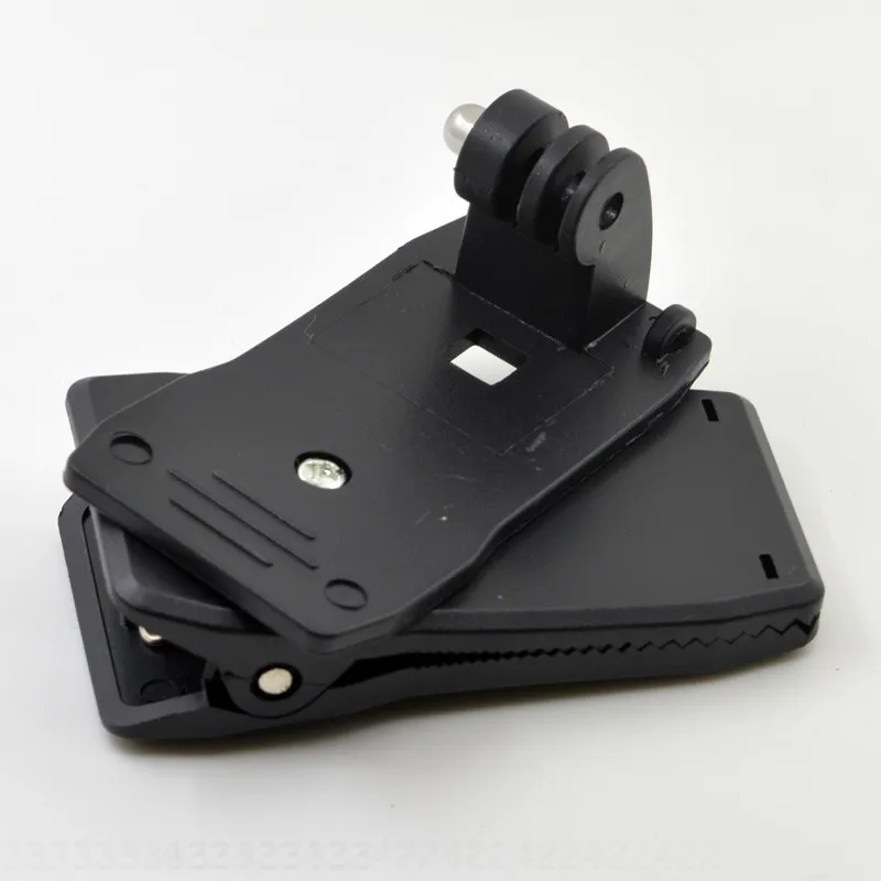 KnightX держатель для камеры Жгут Регулируемая повязка на голову для GoPro Hero SJ4000 SJ5000 Xiaomi yi спортивные аксессуары - Цвет: 360 Quick Clip